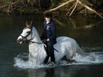 Lucy Pincus riding Sky